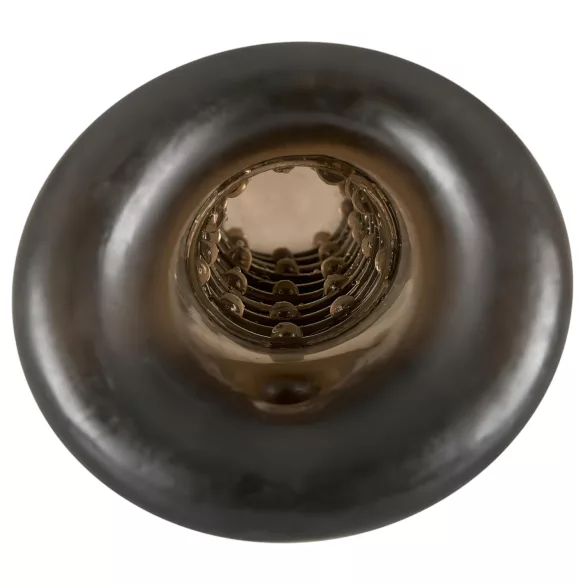 Rebel - dzimumlocekļa uzmava ar rievām pelēka