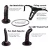 You2Toys - piestiprināmo dildo komplekts melns