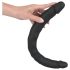 Bad Kitty - silikona dubultais dildo (melns)