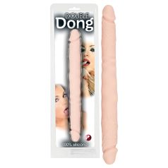 You2Toys - dubultais dildo 100% silikons miesas krāsā