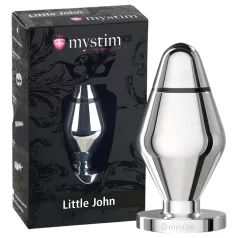   mystim Little John - mazs elektro anālais aizbāznis (sudraba)