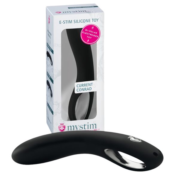 mystim Current Conrad - silikona elektro dildo