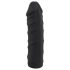 You2Toys - Silikona siksna ar piesprādzējamu dildo (melns)