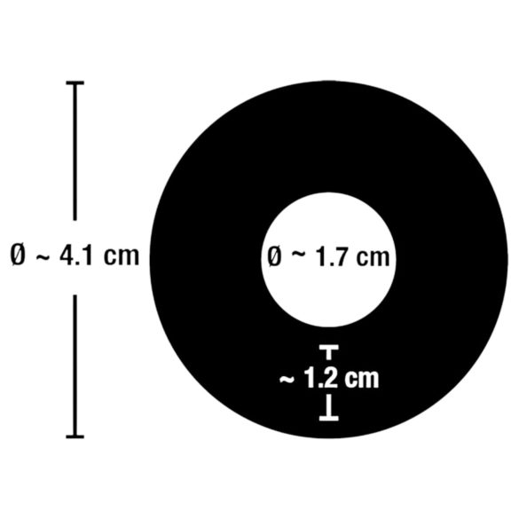 You2Toys - silikona erekcijas gredzens caurspīdīgs