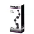 Black Velvets - 6 lodīšu anālais dildo (melns)