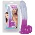 You2Toys - Ready Mate - caurspīdīgs-violets mākslīgais dildo