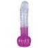 You2Toys - Ready Mate - caurspīdīgs-violets mākslīgais dildo