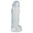 Crystal Clear Big Dong - želejveida milzu dildo (21,5 cm)