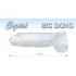 Crystal Clear Big Dong - želejveida milzu dildo (21,5 cm)