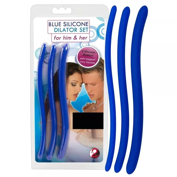 You2Toys - silikona dilatatoru komplekts 3 gab