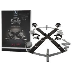 Fifty Shades of Grey BDSM verdzības komplekts pelēks