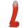 Jautrais dildo (17cm) - sarkans