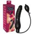 You2Toys - lateksa piepūšamais anālais palielinātājs - melns (liels)