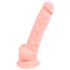 Medicīniskais silikona dildo (18 cm) - dabisks