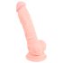 Medicīniskais silikona dildo (18 cm) - dabisks