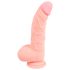 Medicīnas silikona dildo (20cm) - dabīgs