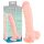 Medicīniskais silikona dildo (24cm) - dabīgs