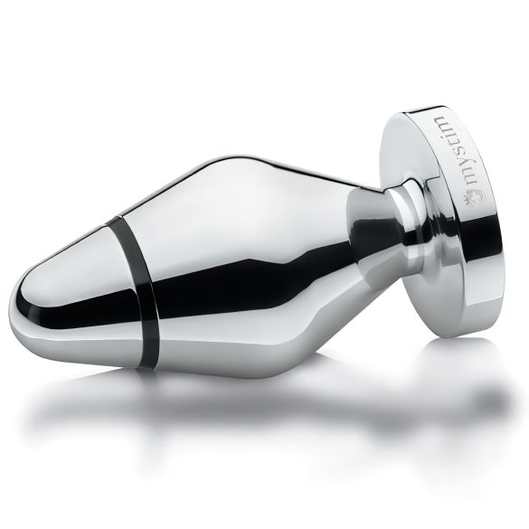 mystim anālais elektro plug lielais sudrabs