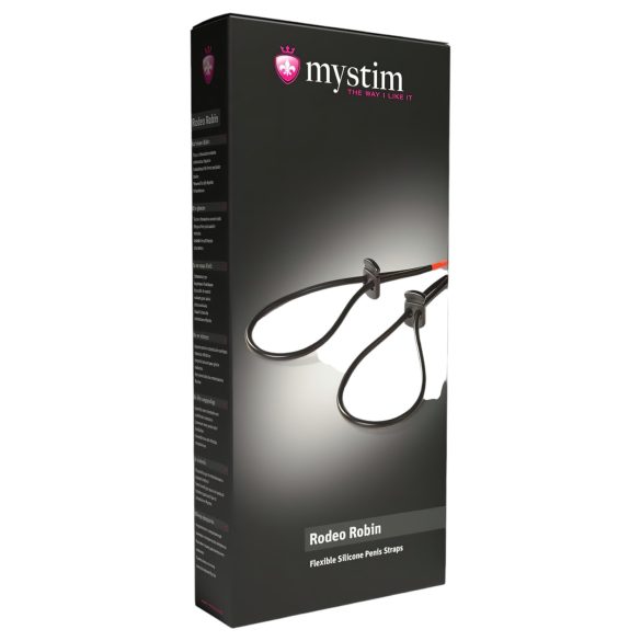 Mystim Rodeo Robin - elektro stimulējošais dzimumlocekļa un sēklinieku gredzens