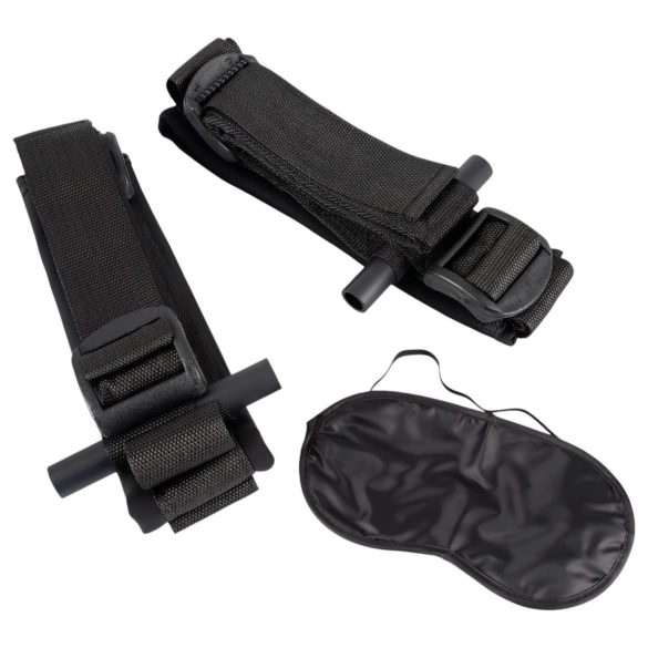 Fetish Fantasy Door - seksa šūpoles (melna)