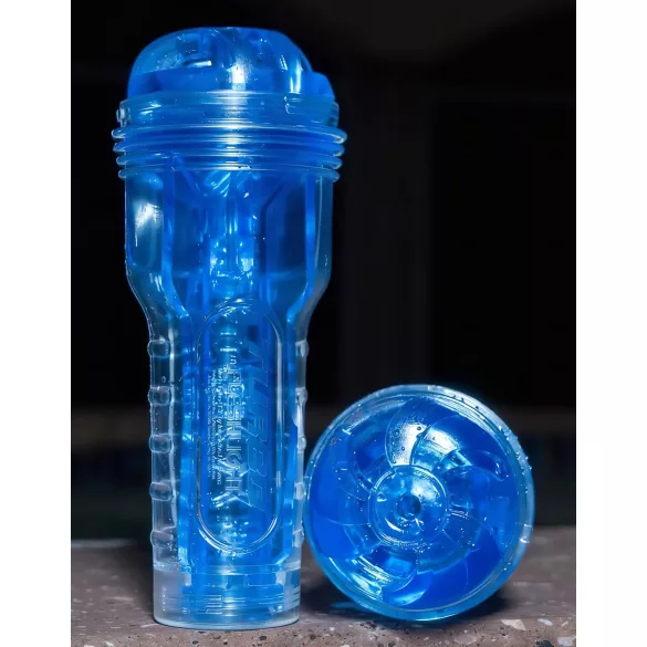 Fleshlight Turbo Thrust - vīriešu masturbators ar sūkšanas efektu zils