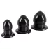 You2Toys - Stretching Plug Kit - anālo aizbāžņu komplekts - 3 gab. (melns)