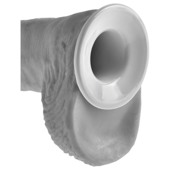 King Cock Strap-on 11 - dobūms, uzliekams dildo ar jostu (28cm)