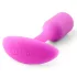 b-Vibe Snug Plug 1 - anālais aizbāznis ar iekšējo svaru (55 g, rozā)