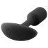 b-vibe Snug Plug 1 - anālais spraudnis ar svaru (55g) - melns