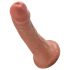 King Cock dildo 15 cm brūns