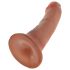 King Cock dildo 15 cm brūns