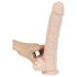 Dabīgā āda - Piesūceknis reālistisks dildo - liels (dabīgs)