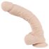Dabīgā āda - Piesūceknis reālistisks dildo - liels (dabīgs)