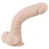 Dabīgā āda - Piesūceknis reālistisks dildo - liels (dabīgs)