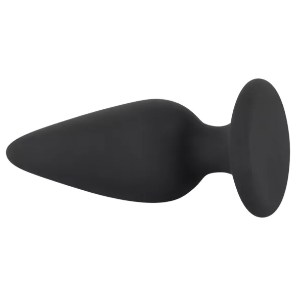 Black Velvets Heavy - 75 g anālais plug (melns)