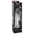 PDX Elite - 2in1 - dzimumlocekļa pumpis un masturbators (caurspīdīgs)