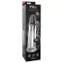 PDX Elite - 2in1 - dzimumlocekļa pumpis un masturbators vienā (caurspīdīgs)