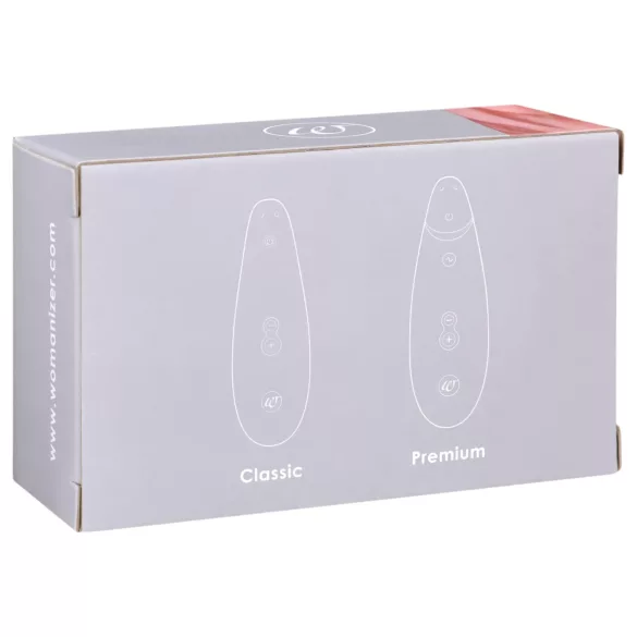 Womanizer Premium S - rezerves uzgaļu komplekts, melns, 3 gab.