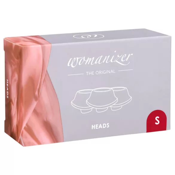 Womanizer Premium S - sarkano uzgaļu komplekts (3 gab.)