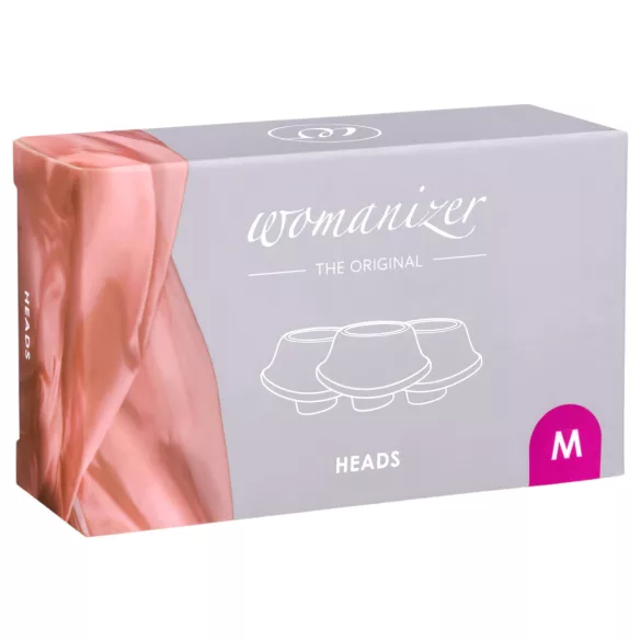Womanizer Classic M - papildu uzgaļu komplekts, violets, 3 gab.
