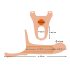 You2Toys - Piestiprināms, dobs dildo (liels) - dabīgs