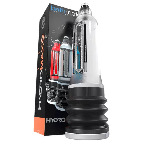 Bathmate Hydromax9 - hidrauliskā erekcijas pumpis caurspīdīgs