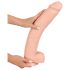 Realistixxx Giant 3XL - dzīvesveida dildo (42 cm) - naturāls