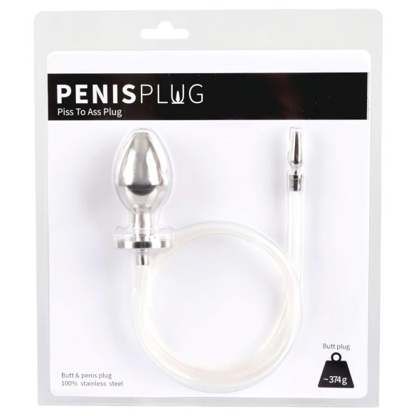 Piss to Ass Plug - urbis anālais aizbāznis ar urīnkanāla paplašinātāju