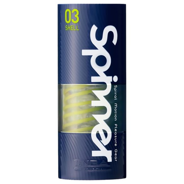 TENGA Spinner Schell - masturbators caurspīdīgs