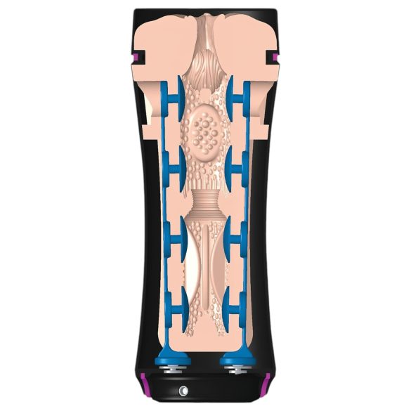 mystim Opus E elektriskā maksts masturbators dabīga krāsa/melna