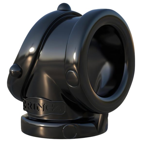 Fantasy Rock Hard - dzimumlocekļa un sēklinieku gredzens melns