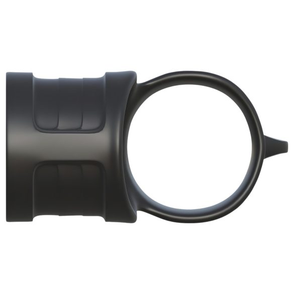 Fantasy Mr. Big - dzimumlocekļa un sēklinieku gredzens (melns)