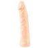 You2Toys - Silikona - paildinošais dzimumlocekļa uzmava (dabīga) - 19 cm