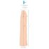 You2Toys - Silikona - paildinošais dzimumlocekļa uzmava (dabīga) - 19 cm